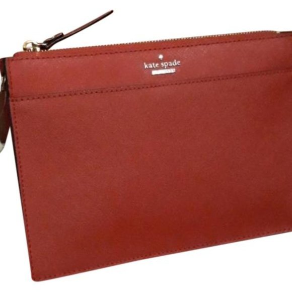 Kate Spade Red Clutch Crossbody Cameron Clarise